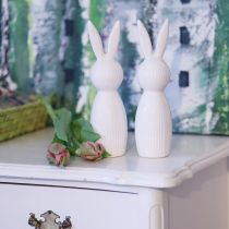 Itens Miniatura de coelho como objeto decorativo para arranjos modernos de primavera, 22 cm, 2 peças