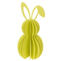 Itens Coelho decorativo de feltro para decoração de primavera, 20 cm, conjunto de 4 peças