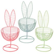 Itens Coelho de arame como objeto decorativo vazado para ideias modernas de primavera e Páscoa, 16 cm, 3 peças