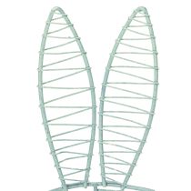 Itens Coelho de arame como objeto decorativo vazado para ideias modernas de primavera e Páscoa, 16 cm, 3 peças