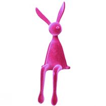 Itens Edge Stool Rabbit Flocado Sentado Coelhinho da Páscoa Rosa – 2ª Escolha – 56cm