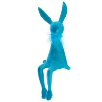 Itens Coelhinho decorativo de Páscoa para prateleira, ideal como charmosa decoração de mesa na primavera, 27 cm, 2 peças