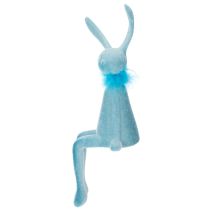 Itens Coelhinho decorativo fofo para a Páscoa, enfeite de prateleira para janela, 36 cm, 2 peças.