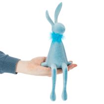 Itens Coelhinho decorativo fofo para a Páscoa, enfeite de prateleira para janela, 36 cm, 2 peças.