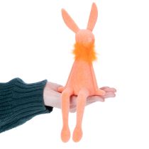 Itens Coelho da Páscoa Decorativo para Prateleira, Estatueta de Coelho da Páscoa Sentado para Páscoa e Primavera, 27cm, 2 Peças