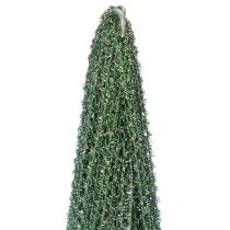 Itens Cones de metal para arranjos florais, verdes, 62 cm, 2 unidades.