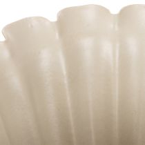 Itens Tigela, cálice, cálice floral, decoração cor creme, 9 cm