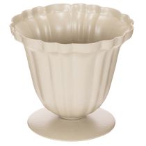 Itens Tigela decorativa, troféu cor creme, pequena, 10 cm