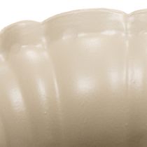 Itens Tigela decorativa, troféu cor creme, pequena, 10 cm