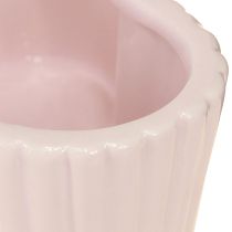 Itens Corações decorativos em cerâmica pastel verde rosa 11×10×6cm 4 un