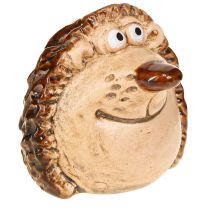Itens Figura de decoração de ouriço de cerâmica, decoração de outono, pintada à mão, H7cm, 3 peças