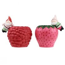 Itens Suporte de borda para vaso de cerâmica anão Ø14,5cm 2 unidades