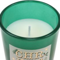 Conjunto de velas perfumadas em vidro para oferta Velas de Natal 7cm 3uds
