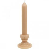 Vara Decorativa Vela Salmão Vela Nostálgica Decoração Cera Colorida Sólida 25cm