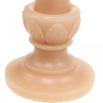 Vara Decorativa Vela Salmão Vela Nostálgica Decoração Cera Colorida Sólida 25cm