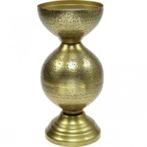 Castiçal oriental castiçal tealight metal 25cm
