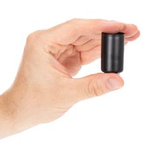 Itens Suporte magnético redondo para velas, preto fosco, para velas cônicas de 25 mm, conjunto com 4 peças.