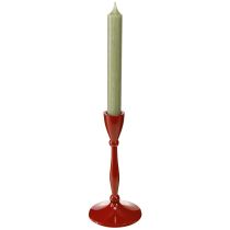Itens Porta-velas para velas cônicas Porta-velas cônico Vermelho H17cm