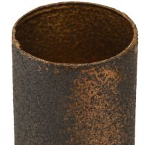 Itens Castiçal para velas em bastão Ø28mm pino ouro antigo 4 unidades