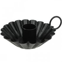 Itens Castiçal preto Castiçal decoração de mesa de metal Ø9.5cm A3cm