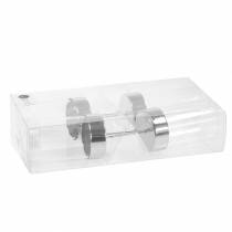 Itens Castiçal para tampar metal/vidro Ø5cm Alt.14cm 4 un