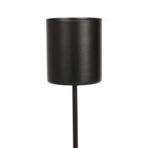 Castiçal para conectar castiçal preto Ø3,5cm 4 peças