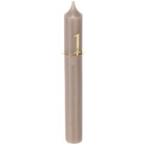 Itens Conjunto de 4 anéis para velas cônicas numeradas para coroa do Advento, 3 cm