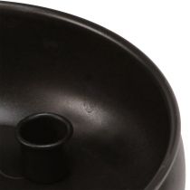 Itens Tigela de vela castiçal preto com ímãs Ø20cm