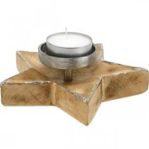 Itens Castiçal, decoração de mesa de Natal, castiçal estrela H7cm Ø20cm/6.5cm