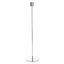 Itens Conjunto de castiçais de metal para velas cônicas prata Ø2,2cm H28cm 2pcs