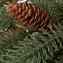 Itens Ramo de pinheiro decorativo, guirlanda artificial para arranjos de inverno, 190 cm