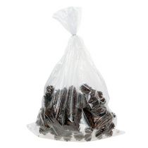 Itens Pinhas enceradas com arame 100 peças