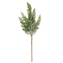 Itens Ramo de pinheiro artificial coberto de neve para arranjos florais e decoração de Advento, 40 cm, 3 peças