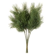 Itens Ramo de pinheiro artificial para decoração de inverno, 40 cm, 4 peças
