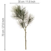 Itens Ramo de pinheiro artificial para decoração de mesas e vasos, 70 cm