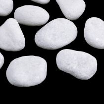 Seixos na rede Branco 2,5cm - 4cm 1kg