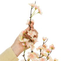 Itens Ramo decorativo florido com delicadas flores de cerejeira, 83 cm, 3 peças