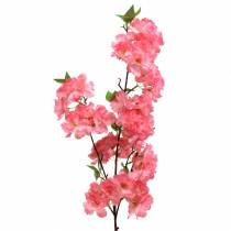 Itens Ramo de flor de cerejeira rosa artificial 103cm