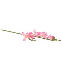 Itens Flor Artificial Orquídea Phalaenopsis Pequena Rosa 30cm