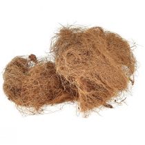 Itens Fibra de coco, fibra vegetal natural, material para artesanato, 1kg