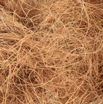 Itens Fibra de coco, fibra vegetal natural, material para artesanato, 1kg