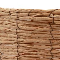 Itens Cesta com alça cesta de plantas cesta de presente artificial 31×23×36cm