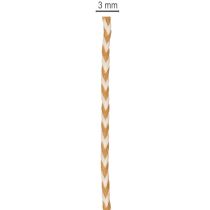 Itens Fita para presente, cordão bicolor, 3mm, 20m