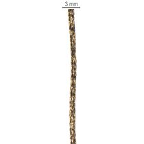 Itens Cordão brilhante para embrulho de presentes e decoração, 3mm, 20m