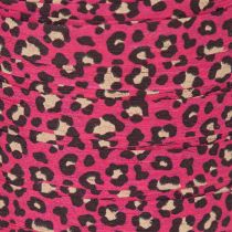 Itens Fita decorativa, estampa de leopardo, rosa, fita para enrolar, ideal para embrulhar presentes e fazer artesanato, 10 mm, 100 m