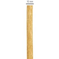 Itens Fita de presente marrom, fita encaracolada, materiais de artesanato sustentáveis, 10 mm x 100 cm