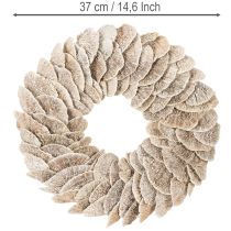 Itens Guirlanda de árvore de esponja natural para decoração 37cm