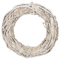 Itens Guirlanda de galhos para porta, decoração grande de 40 cm