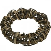 Itens Guirlanda de videira Ø30cm Guirlanda de porta natural Guirlanda decorativa de salgueiro Alta qualidade Feita à mão