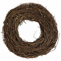 Coroa Videira Ø45cm Castanho Coroa Natural para decorar